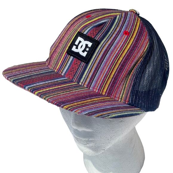 Multicolor Boho Tribal DC Shoes Men's Hat - Picture 2 of 6